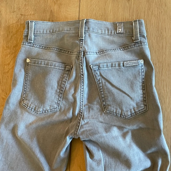 New Citizens Of Humanity High Waist Crop Grey Jeans. Size 24. - Picture 4 of 6